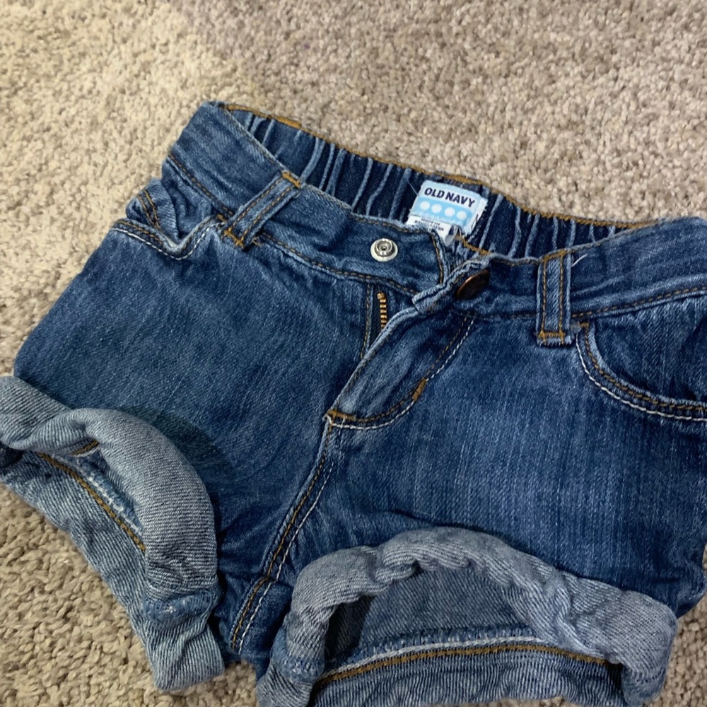 Little girls jean shorts